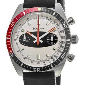 Bulova 40.5mm Black Surf Watch